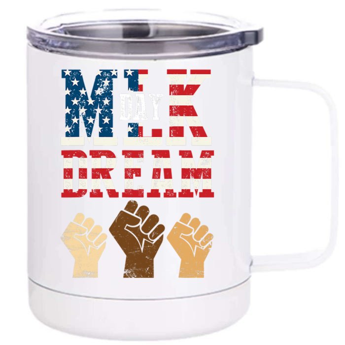 Martin Luther King Jr. MLK Dream Day Front & Back 12oz Stainless Steel Tumbler Cup