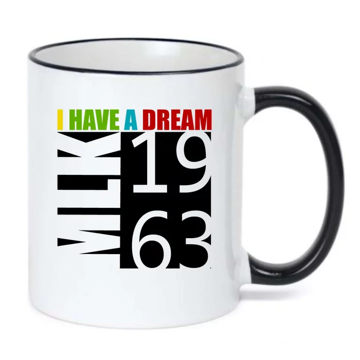 Martin Luther King Jr. I Have A Dream MLK Day Black Color Changing Mug