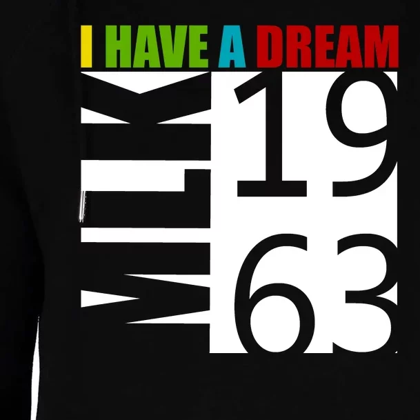 Martin Luther King Jr. I Have A Dream MLK Day Womens Funnel Neck Pullover Hood