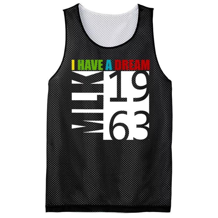 Martin Luther King Jr. I Have A Dream MLK Day Mesh Reversible Basketball Jersey Tank