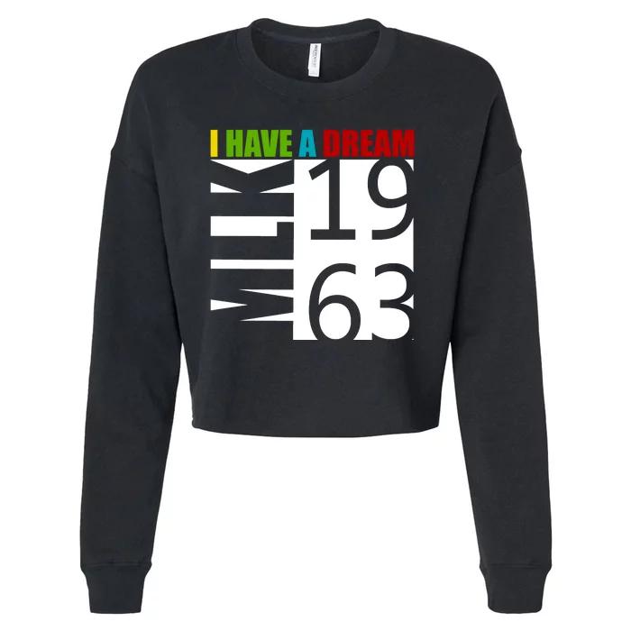 Martin Luther King Jr. I Have A Dream MLK Day Cropped Pullover Crew