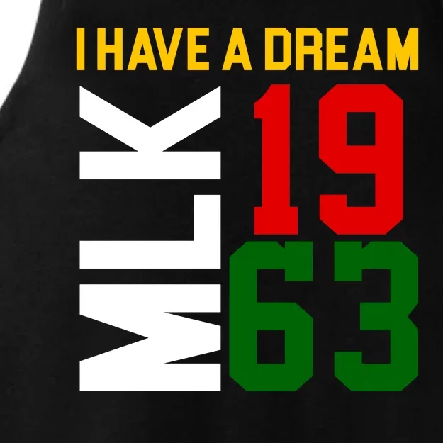 Martin Luther King Day I Have A Dream Black History MLK Ladies Tri-Blend Wicking Tank