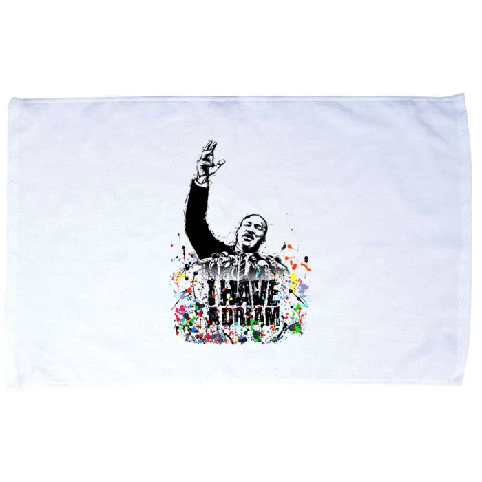 Martin Luther King Jr. Day I Have A Dream MLK Black History Microfiber Hand Towel