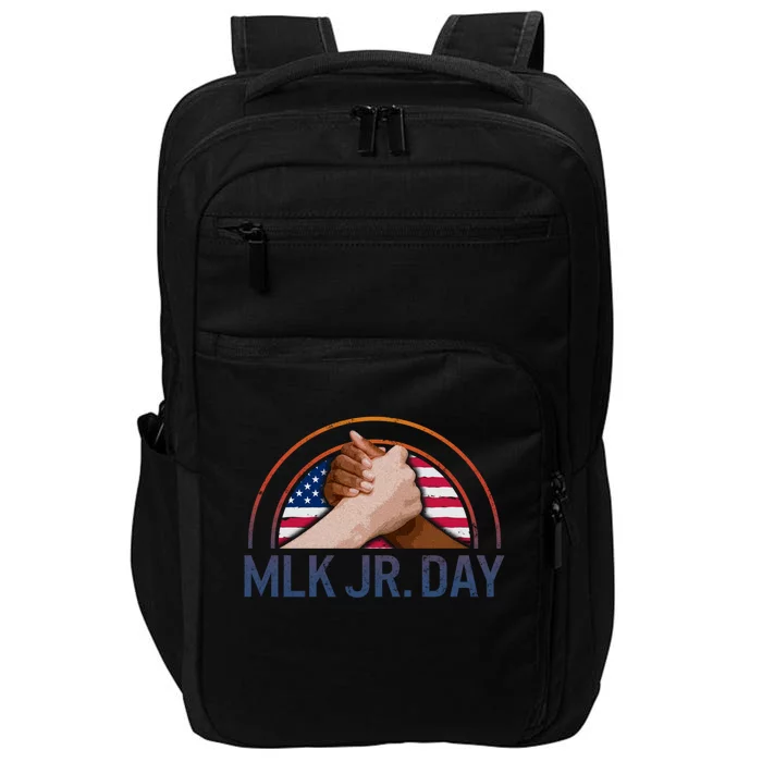 Martin Luther King Mlk Jr Day Black History Month Equality Funny Gift Impact Tech Backpack