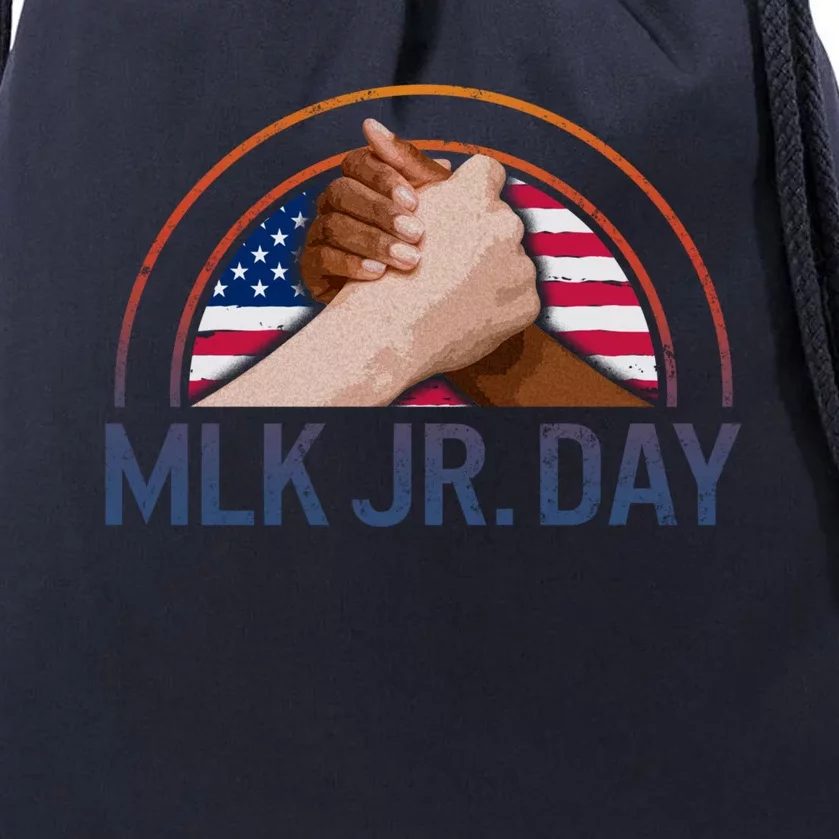 Martin Luther King Mlk Jr Day Black History Month Equality Funny Gift Drawstring Bag