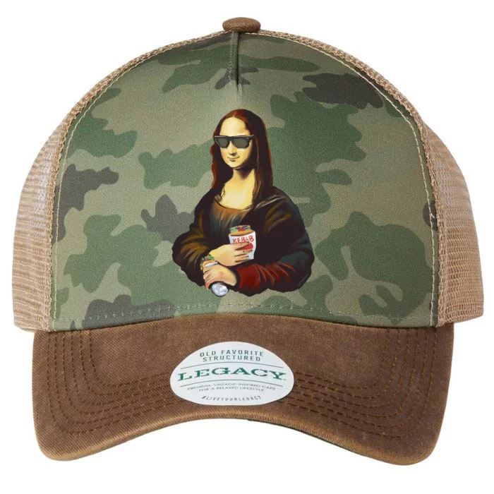 Mona Lisa Kebab Legacy Tie Dye Trucker Hat