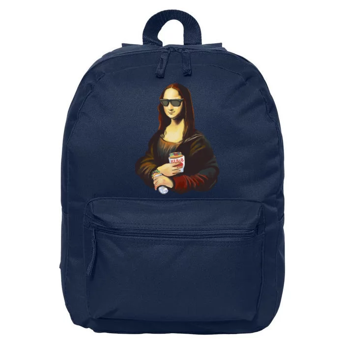 Mona Lisa Kebab 16 in Basic Backpack