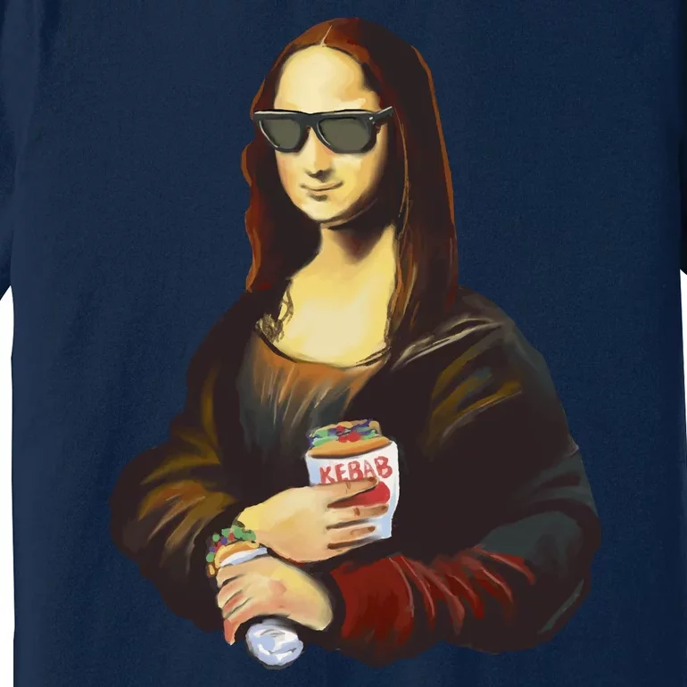 Mona Lisa Kebab Premium T-Shirt