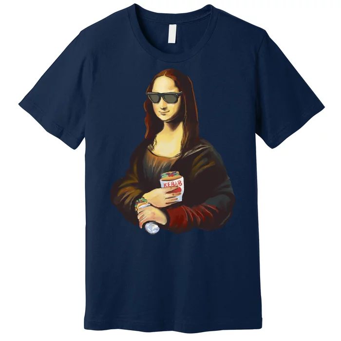 Mona Lisa Kebab Premium T-Shirt