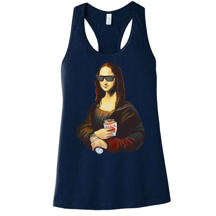 Mona Lisa Kebab Women's Racerback Tank