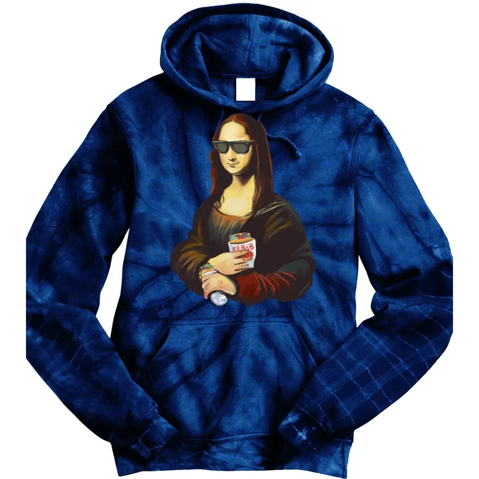 Mona Lisa Kebab Tie Dye Hoodie