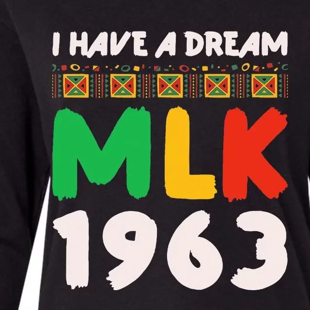 Martin Luther King Jr Mlk Day Black History Womens Cotton Relaxed Long Sleeve T-Shirt