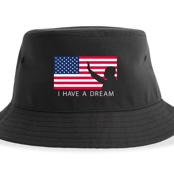 Martin Luther King Day I Have A Dream Sustainable Bucket Hat