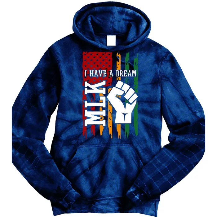 Martin Luther King I Have A Dream African American Tie Dye Hoodie