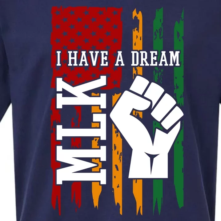 Martin Luther King I Have A Dream African American Sueded Cloud Jersey T-Shirt