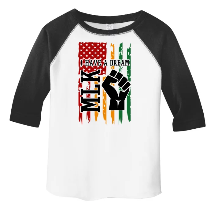 Martin Luther King I Have A Dream African American Toddler Fine Jersey T-Shirt