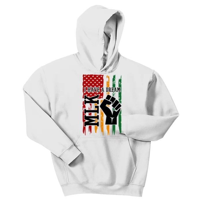 Martin Luther King I Have A Dream African American Kids Hoodie