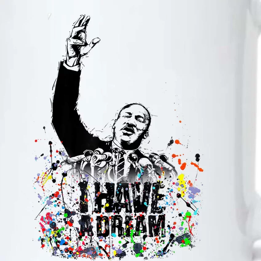 Martin Luther King Jr. Day I Have a Dream MLK Black History Black Color Changing Mug