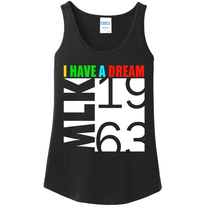 Martin Luther King Jr. Day I Have A Dream MLK Day Ladies Essential Tank