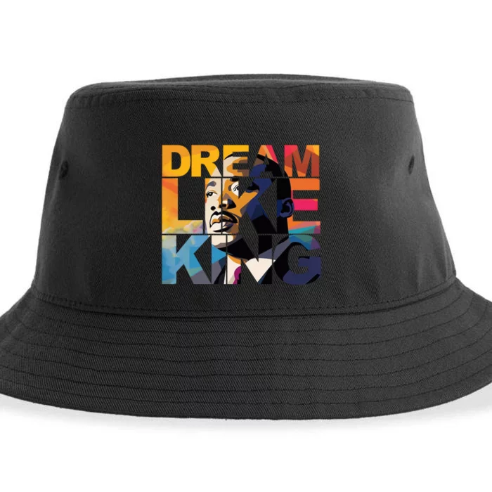 Martin Luther King Day Black History Month I Have A Dream Sustainable Bucket Hat