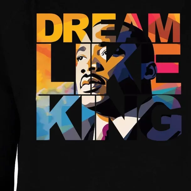 Martin Luther King Day Black History Month I Have A Dream Womens Funnel Neck Pullover Hood