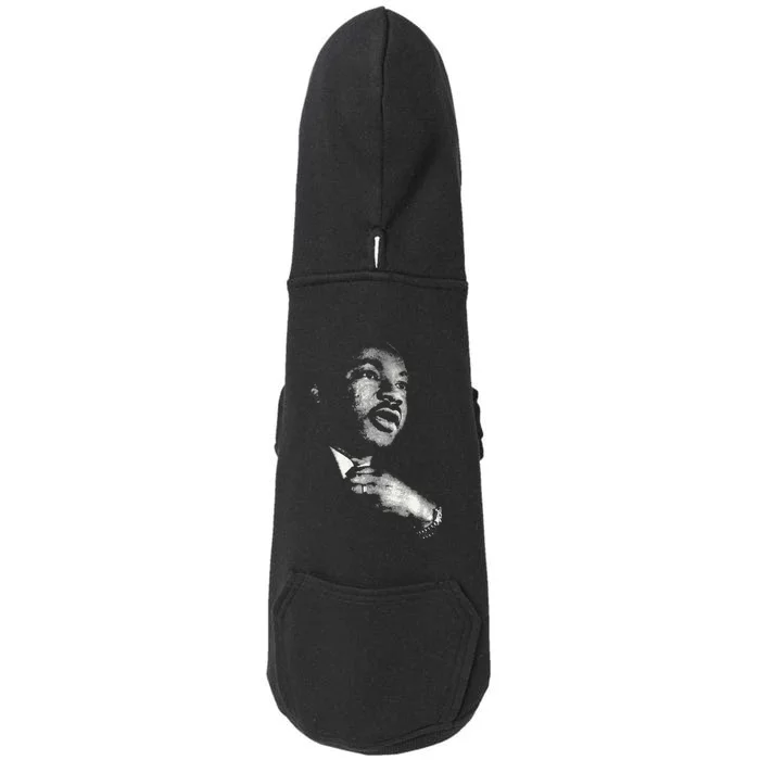 Martin Luther King Mlk Day Black History Month Doggie 3-End Fleece Hoodie