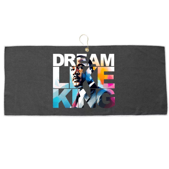 Martin Luther King Day Mlk I Have A Dream Large Microfiber Waffle Golf Towel