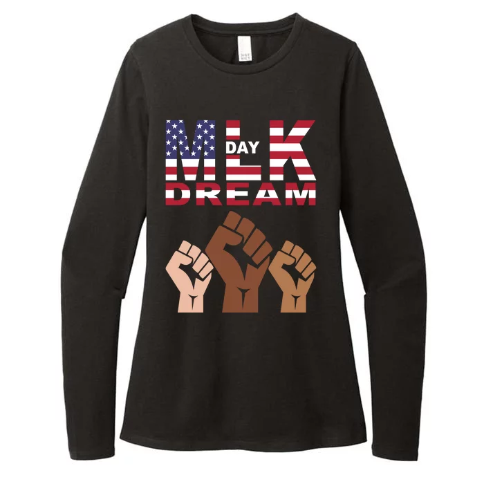 Martin Luther King Jr. Day Dream Mlk Black History Womens CVC Long Sleeve Shirt