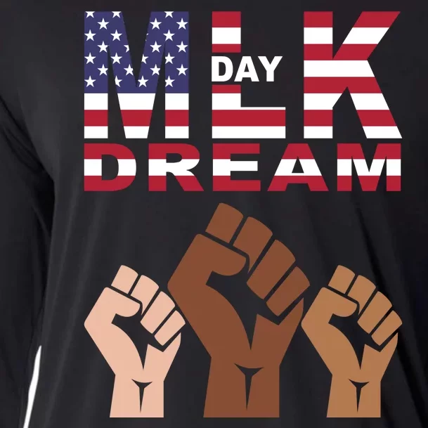 Martin Luther King Jr. Day Dream Mlk Black History Cooling Performance Long Sleeve Crew