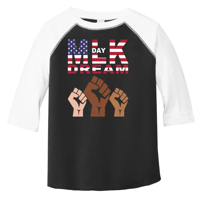 Martin Luther King Jr. Day Dream Mlk Black History Toddler Fine Jersey T-Shirt