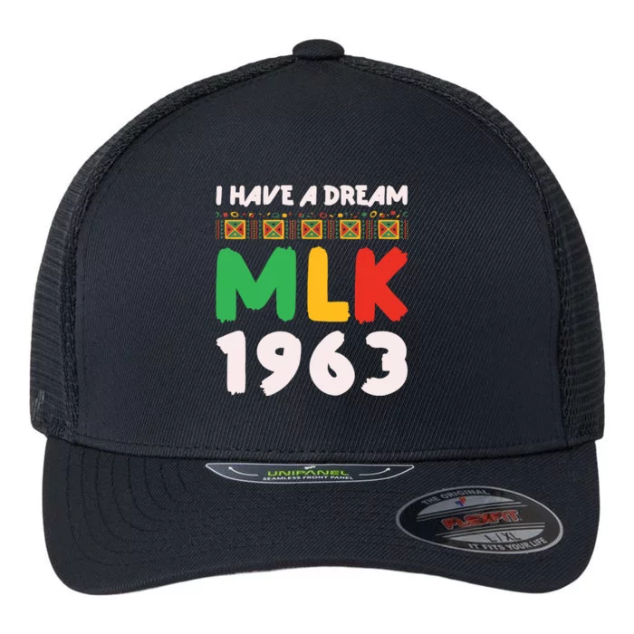 Martin Luther King Jr Mlk Day Black History Flexfit Unipanel Trucker Cap