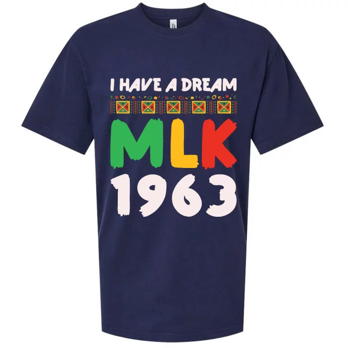 Martin Luther King Jr Mlk Day Black History Sueded Cloud Jersey T-Shirt