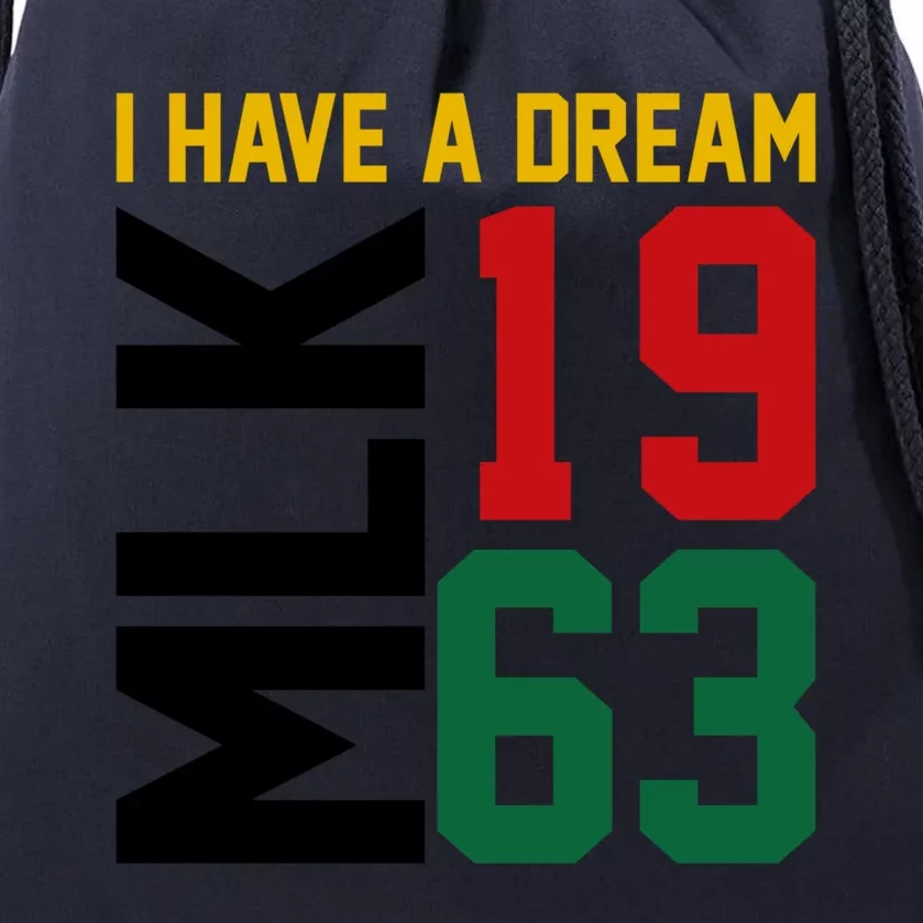 Martin Luther King Day I Have A Dream Black History Mlk Day Gift Drawstring Bag