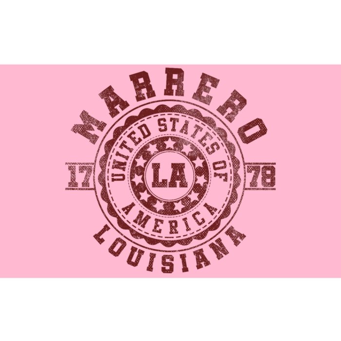 Marrero La Louisiana Vintage City Apparels Bumper Sticker