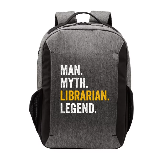 Myth Librarian Legend Library Funny Librarian Gift Vector Backpack