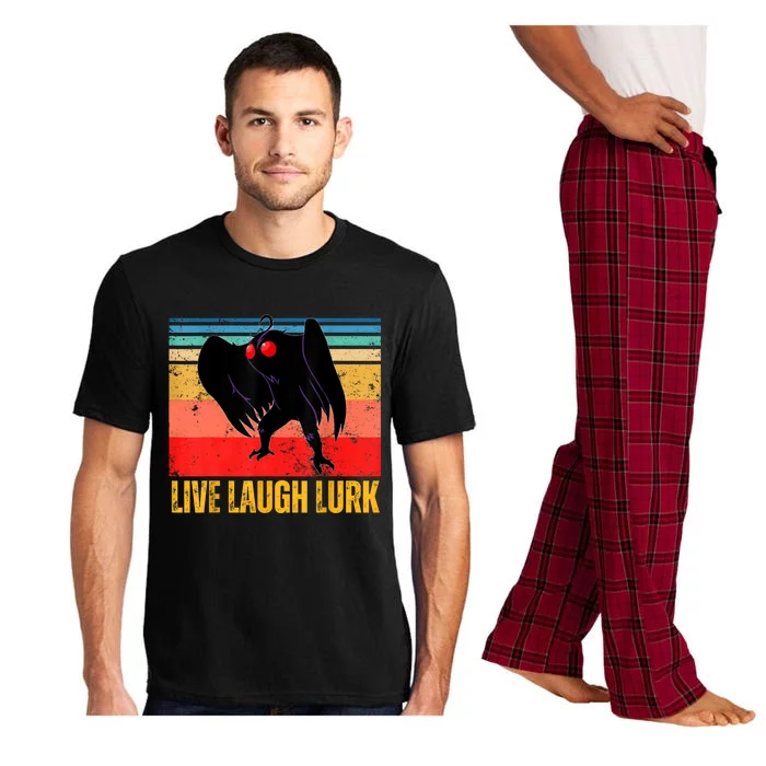 Mothman Live Laugh Lurk Pajama Set