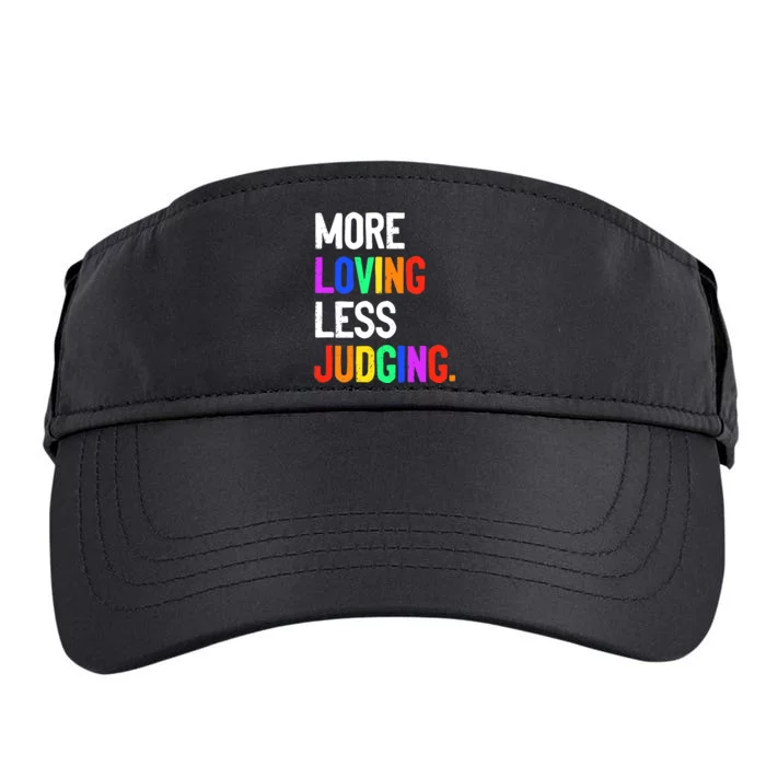 More Loving Less Judging Adult Drive Performance Visor