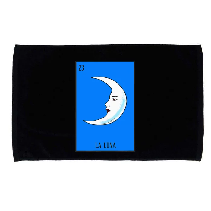 Mexican Lottery La Luna Traditional Game of Mexico Microfiber Hand Towel