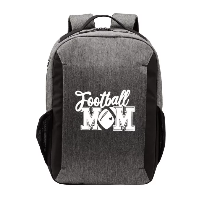 Mom's Little League Football Jr High School Football Mom Gift Vector Backpack