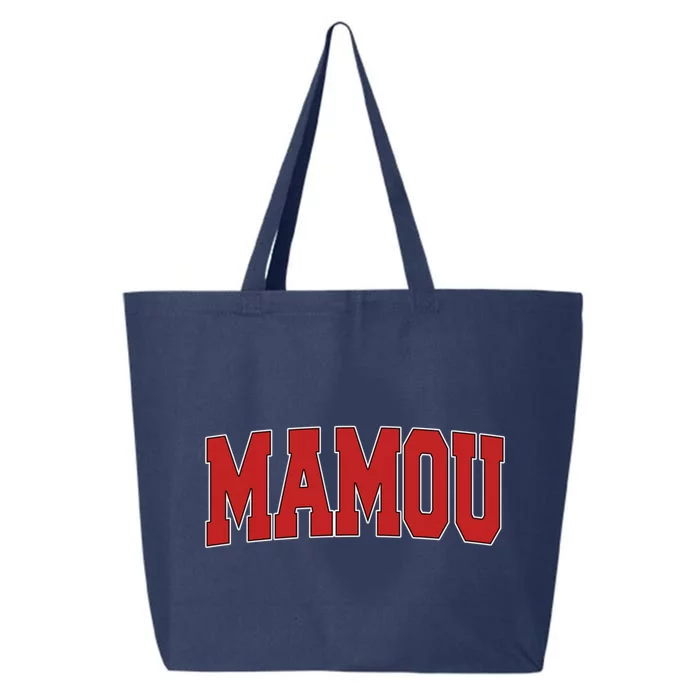 Mamou La Louisiana Varsity Style Usa Vintage Sports Meaningful Gift 25L Jumbo Tote