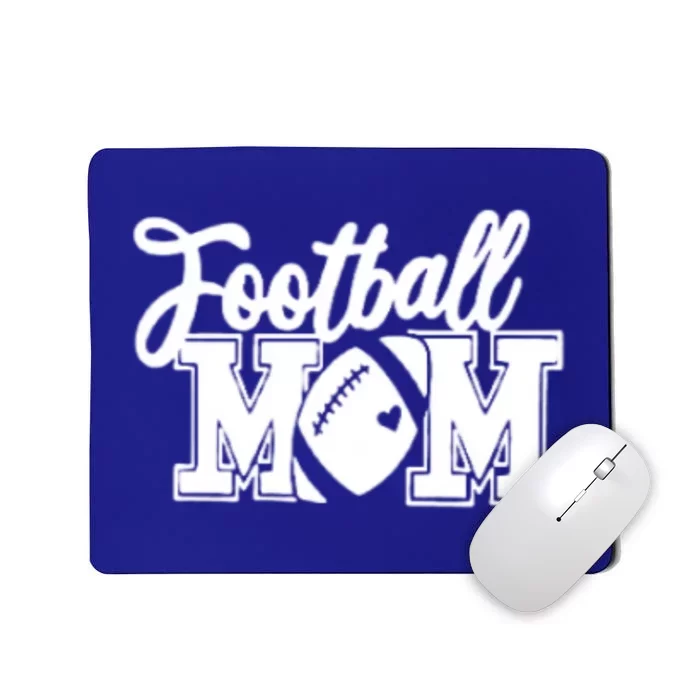 Mom's Little League Football Jr High School Football Mom Funny Gift Mousepad