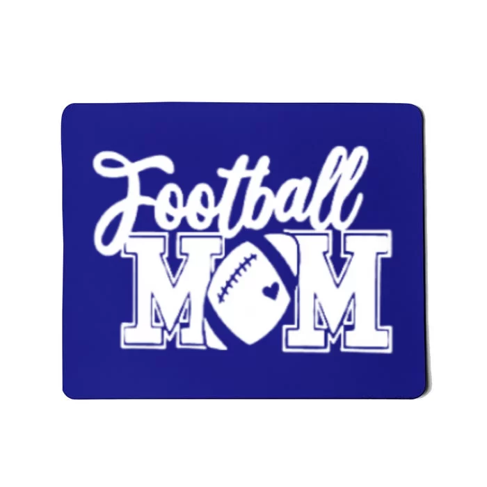 Mom's Little League Football Jr High School Football Mom Funny Gift Mousepad