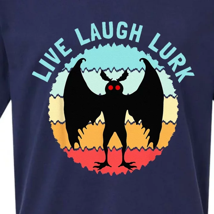 Mothman Live Laugh Lurk Sueded Cloud Jersey T-Shirt