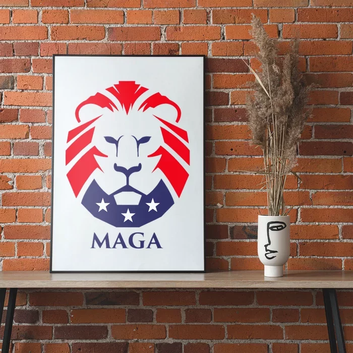 Maga Lion Poster