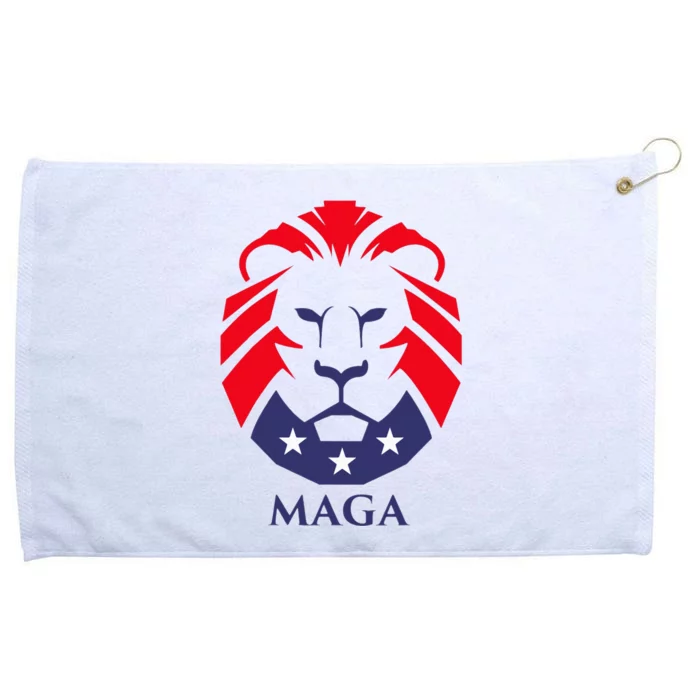 Maga Lion Grommeted Golf Towel