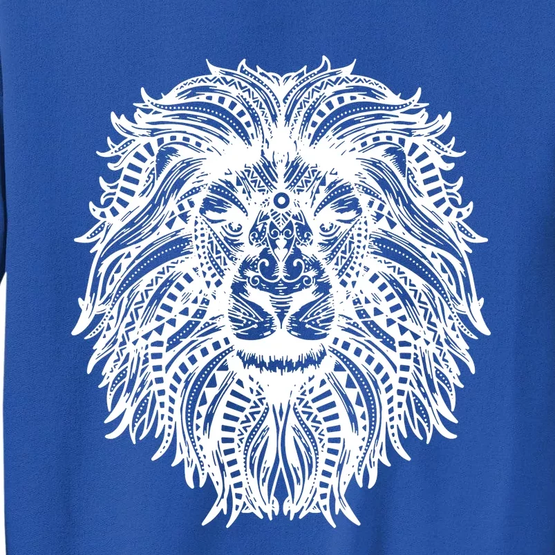 Mandala Lion Tall Sweatshirt