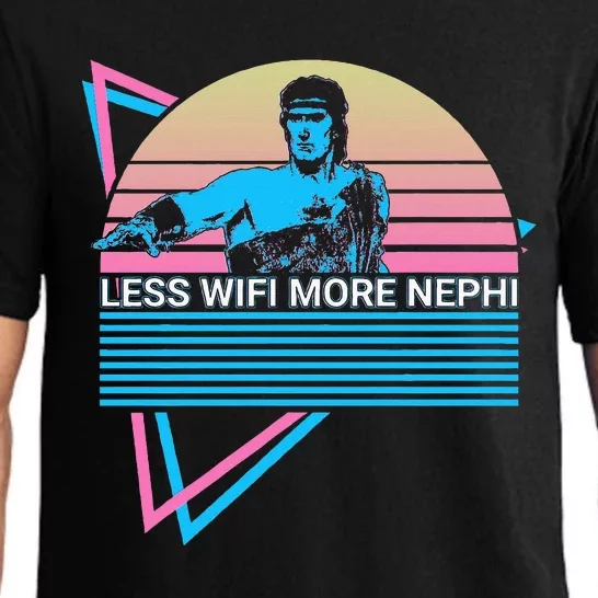 Mormon Lds Missionary Less Wifi More Nephi Pajama Set