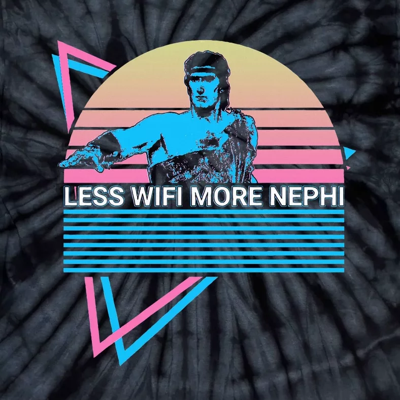 Mormon Lds Missionary Less Wifi More Nephi Tie-Dye T-Shirt