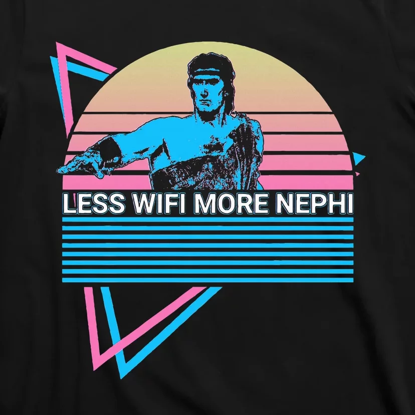 Mormon Lds Missionary Less Wifi More Nephi T-Shirt