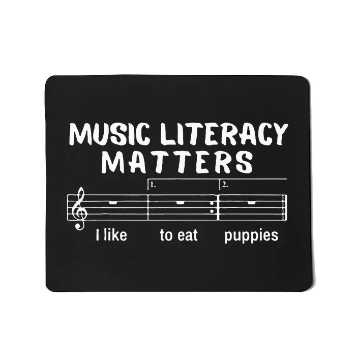 Music Literacy Matters Mousepad